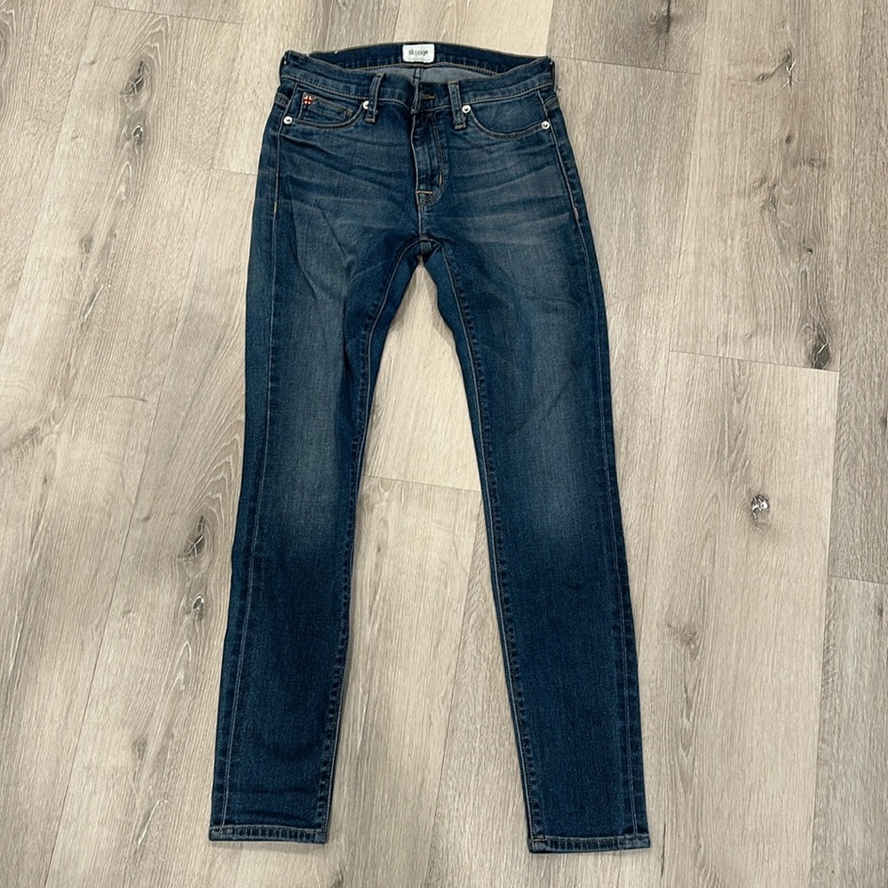 Hudson mid rise NICO super skinny ankle jeans